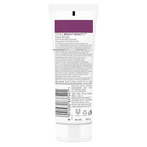 Ponds White Beauty Tan Removal Face Scrub